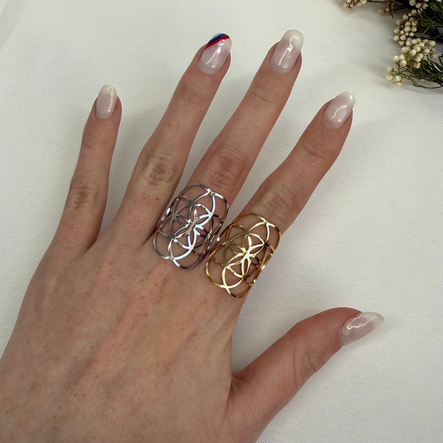 Bague Fleur de Vie