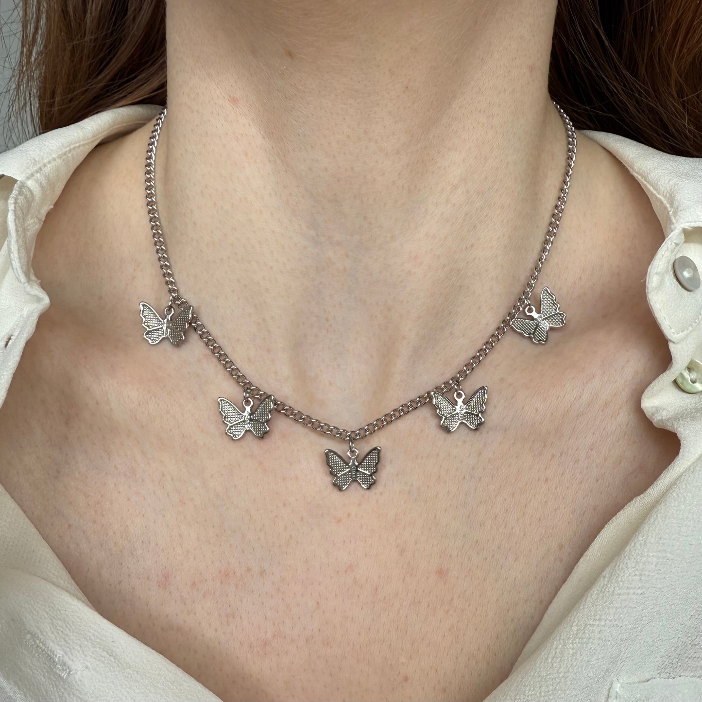 Collier Papillons