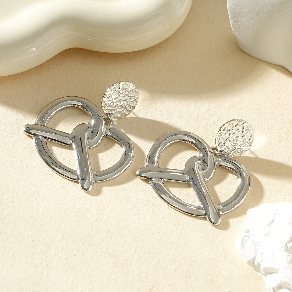 Boucles d’oreilles Bretzel By Cookie