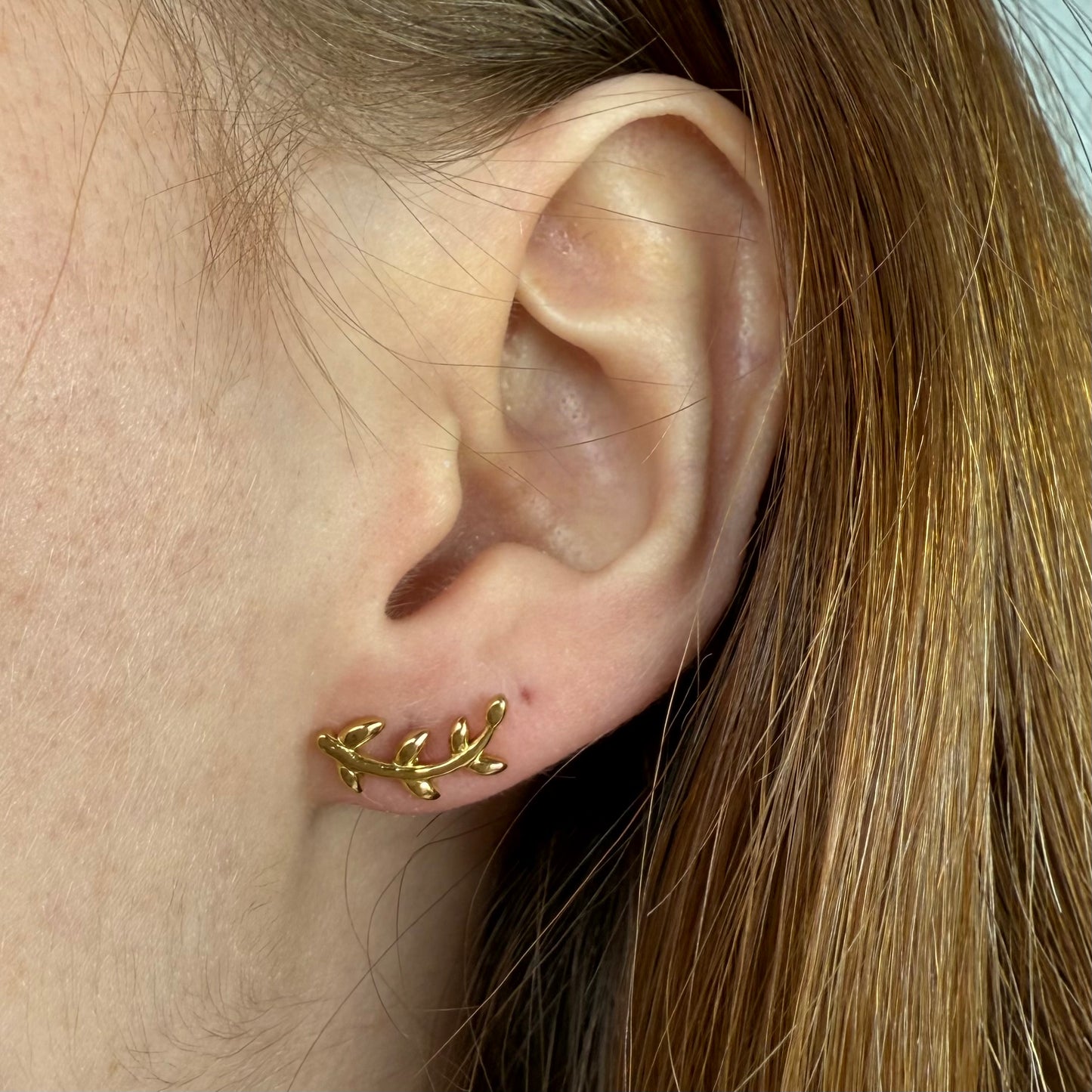 Boucles d’oreilles Feuilles