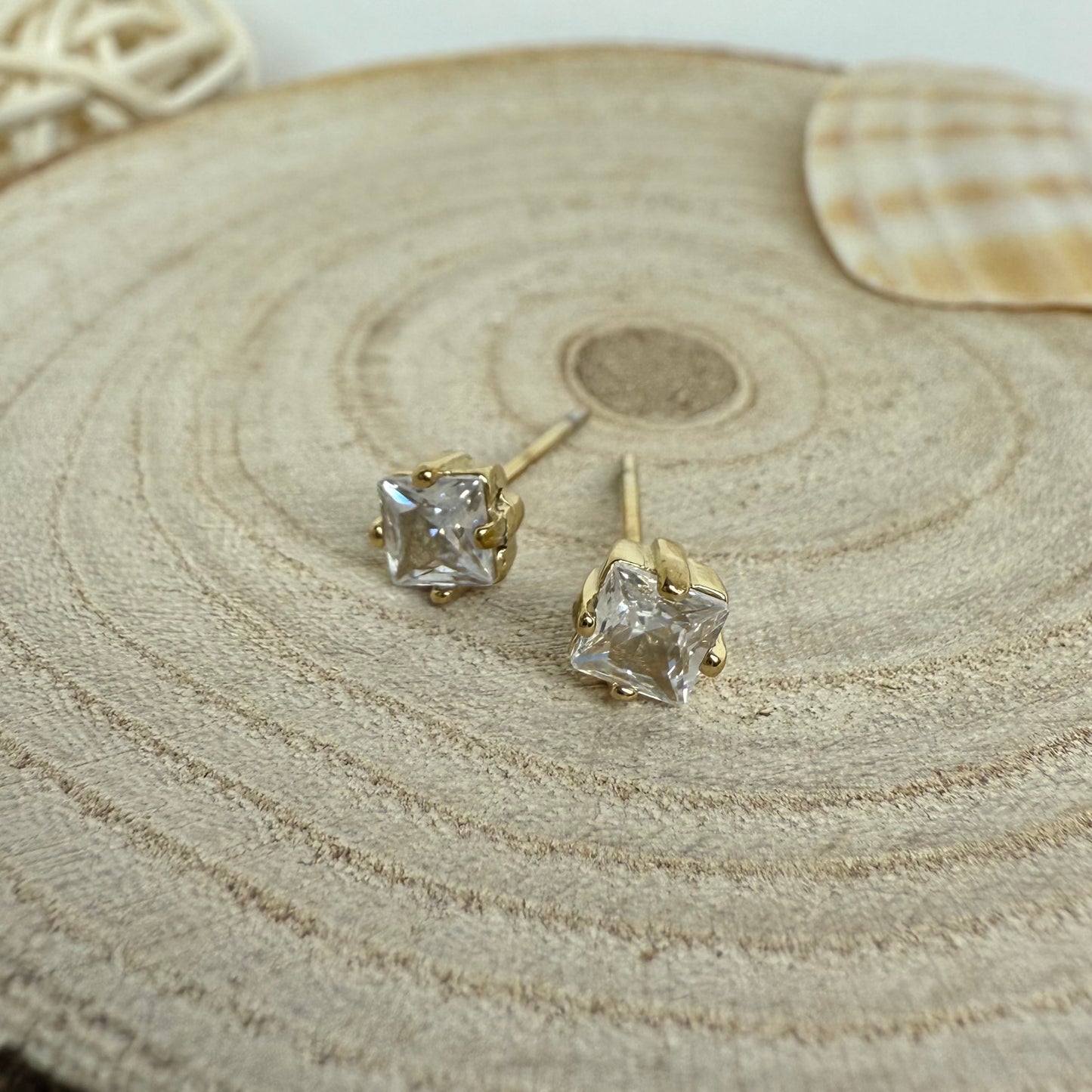 Boucles d’oreilles Blancs-Noirs 1