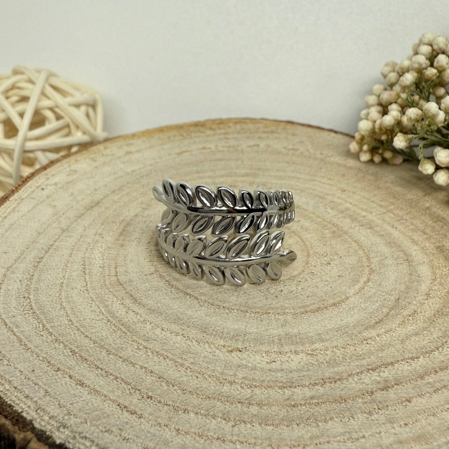 Bague Feuilles