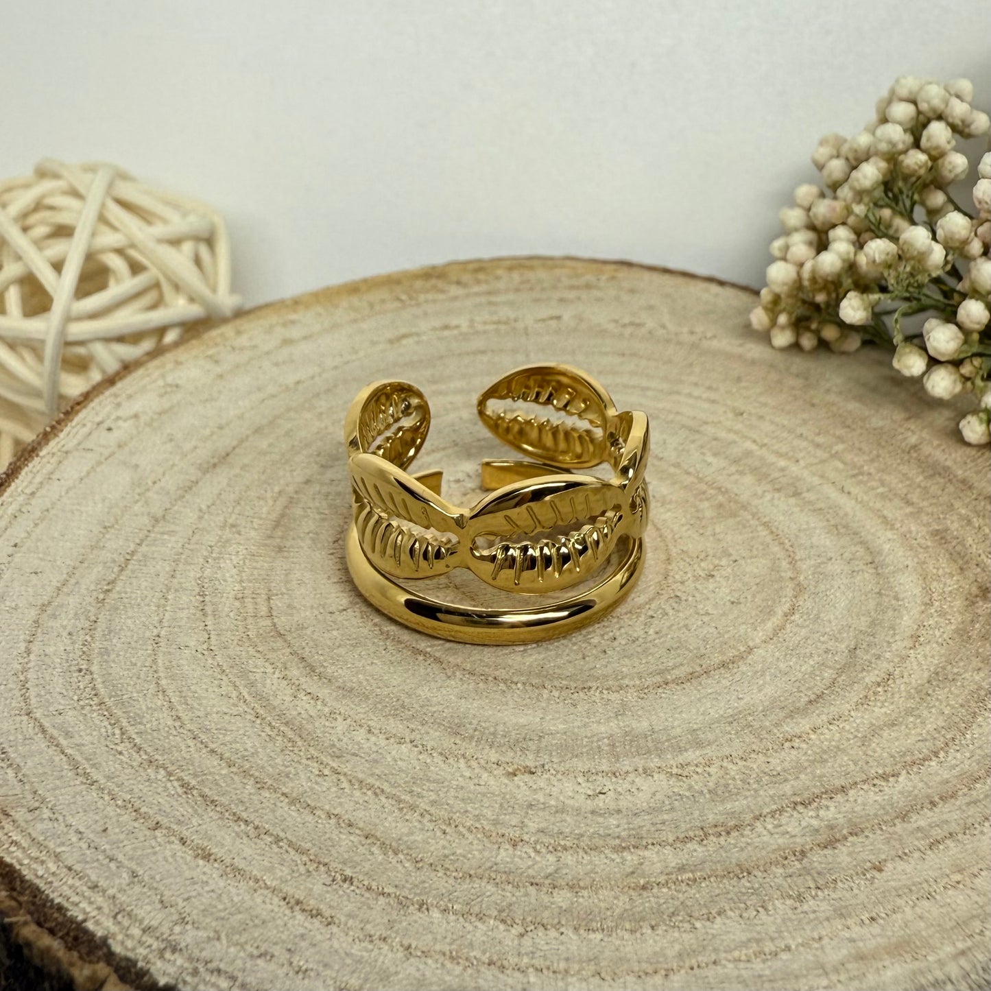 Bague Coquillage
