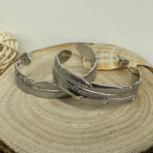Boucles d’oreilles Plumes