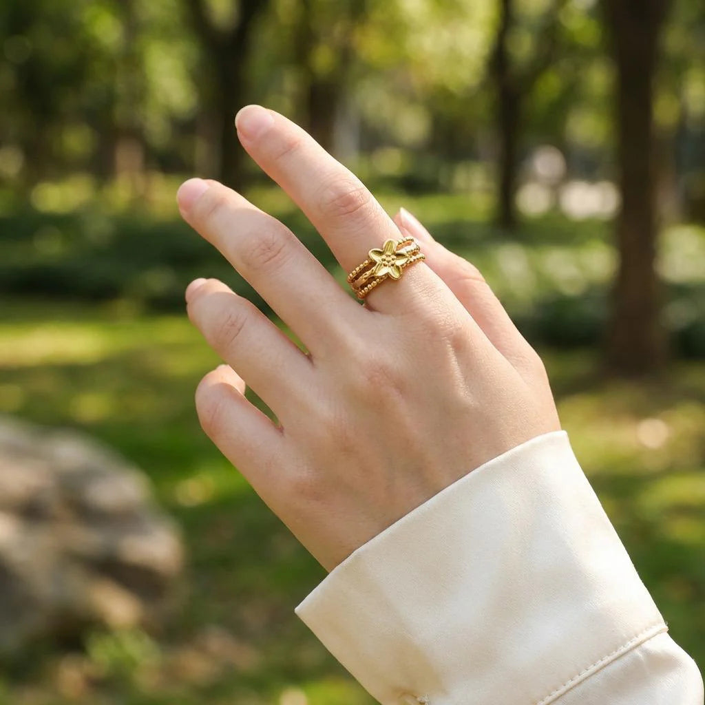 Bague Fleuri