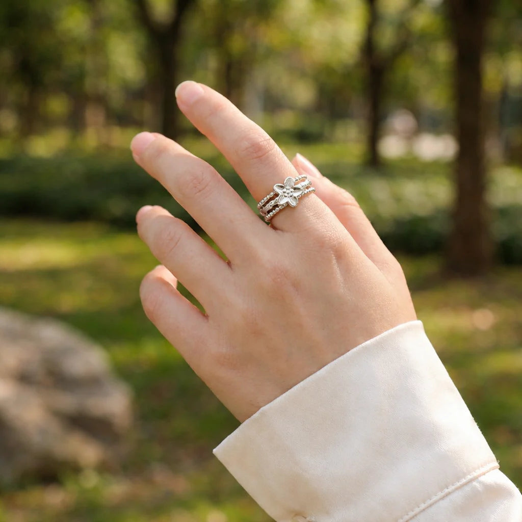 Bague Fleuri