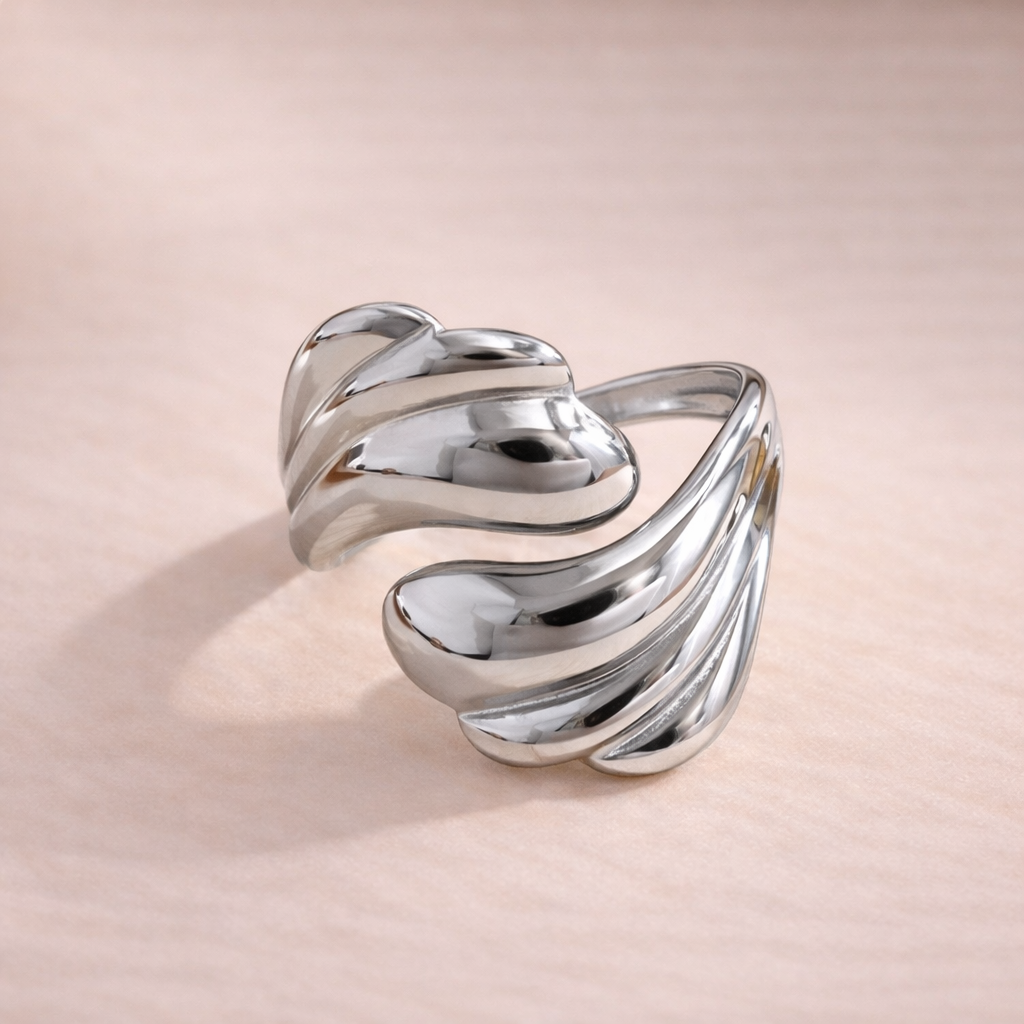 Bague Feuille Gingko