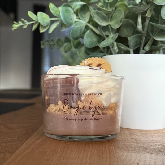 Bougie Bijou Rocher Praliné