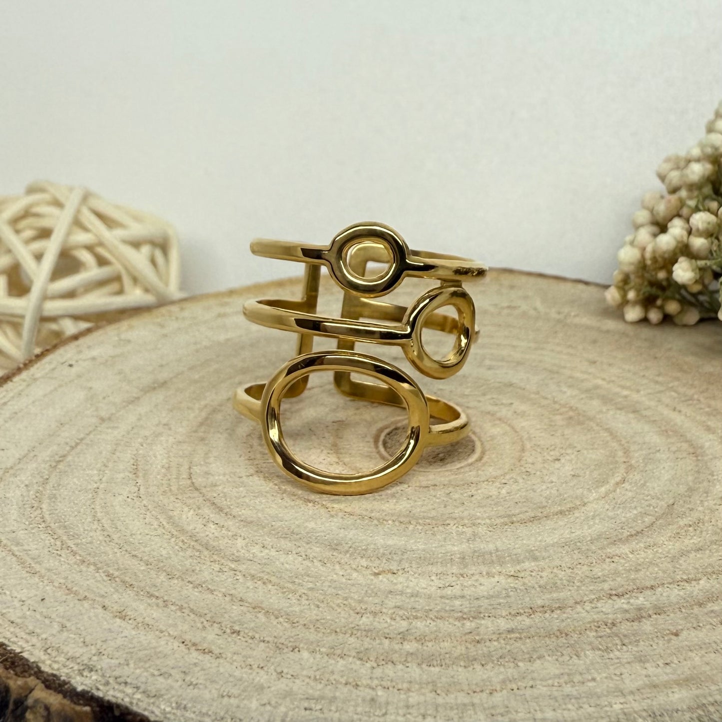 Bague Ronds
