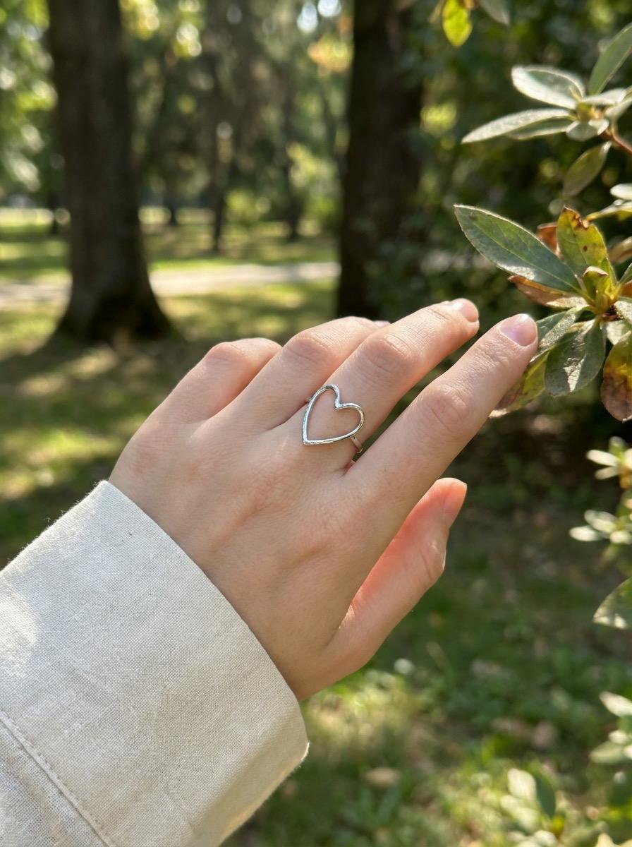 Bague Coeur Moyen