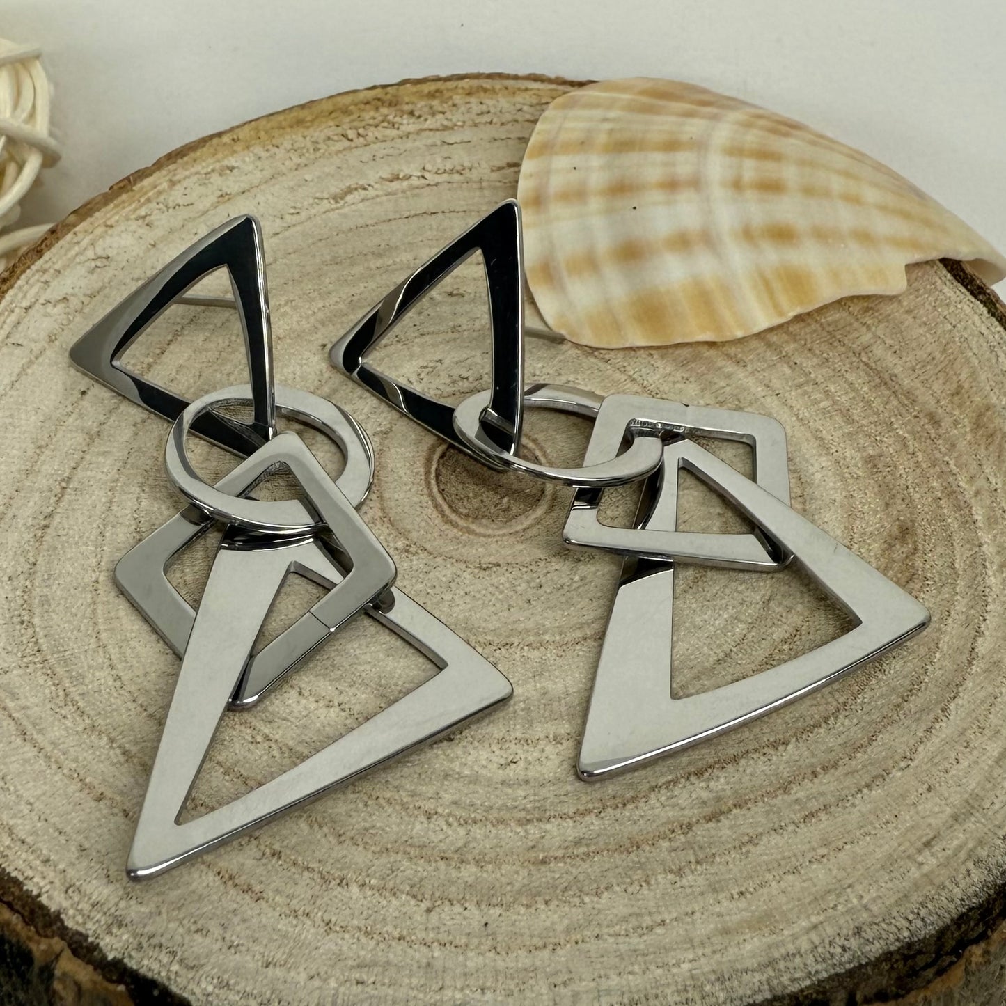 Boucles d’oreilles Triangles