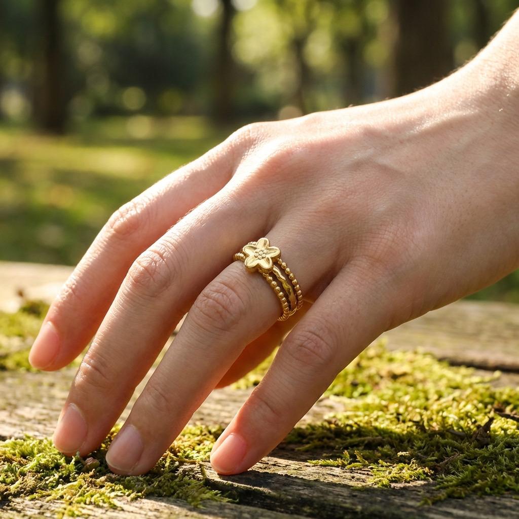 Bague Fleuri