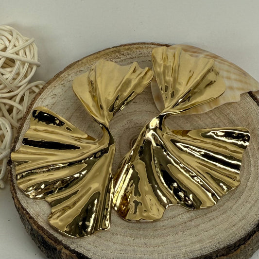Boucles d’oreilles Gingko 3